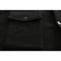 Men Rpet Fleece Shirt Recycled Polyester Anti-piling  Big Shirts with Over Size Pockets eco friendly fleece big shirt